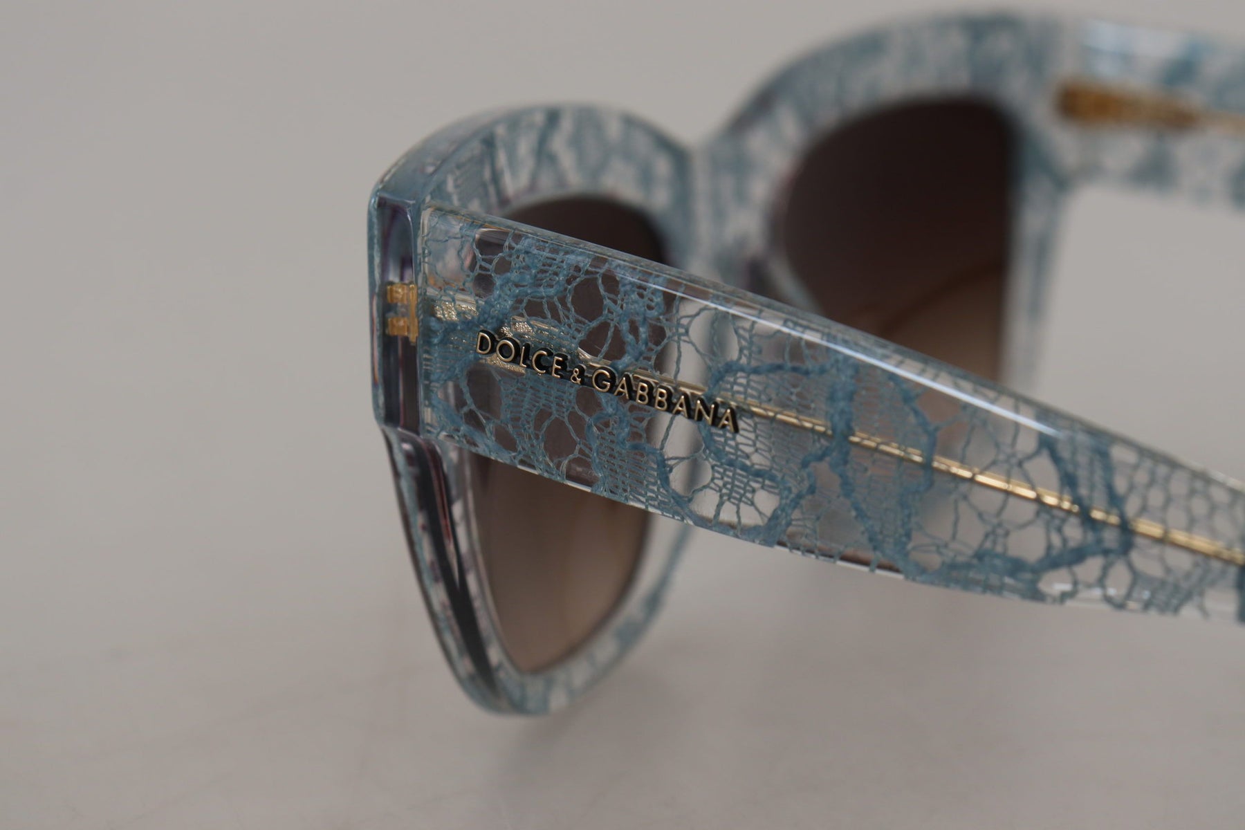 Dolce & Gabbana Blue Lace Acetate Crystal Butterfly DG4231 Sunglasses | Regal Royce
