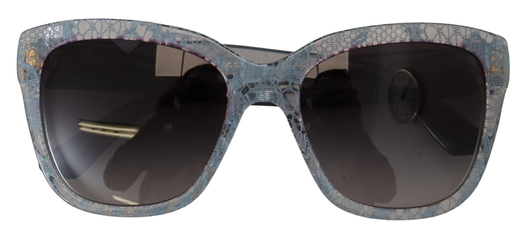 Dolce & Gabbana Blue Lace Acetate Rectangle Shades DG4226 Sunglasses | Regal Royce