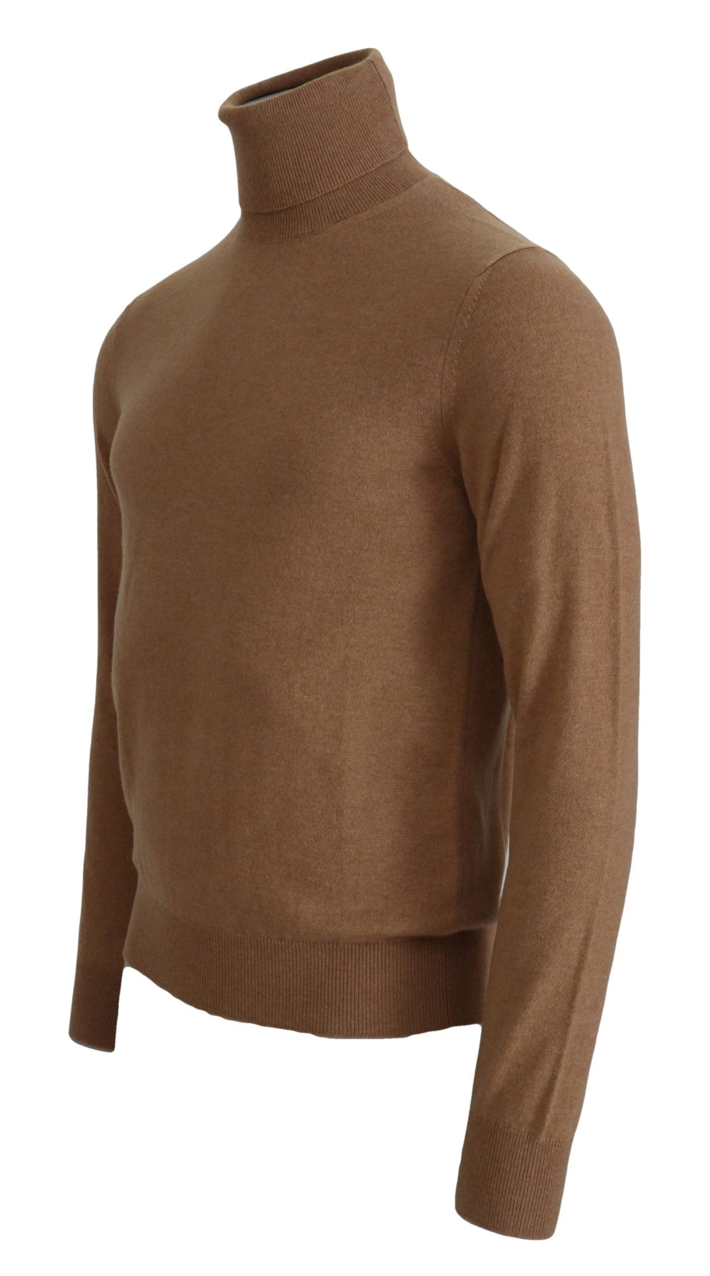 Dolce & Gabbana Beige Cashmere Turtleneck Pullover Sweater | Regal Royce