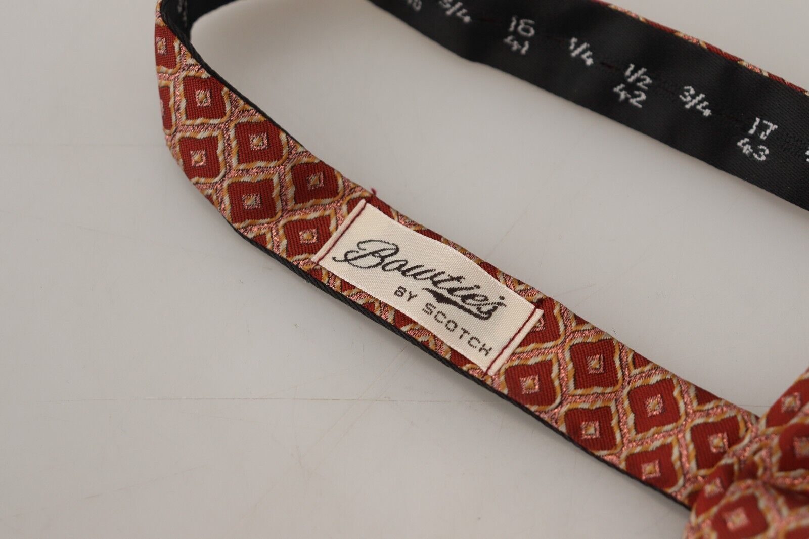 Scotch & Soda Multicolor Silk Adjustable Neck Papillon Men Bow Tie | Regal Royce