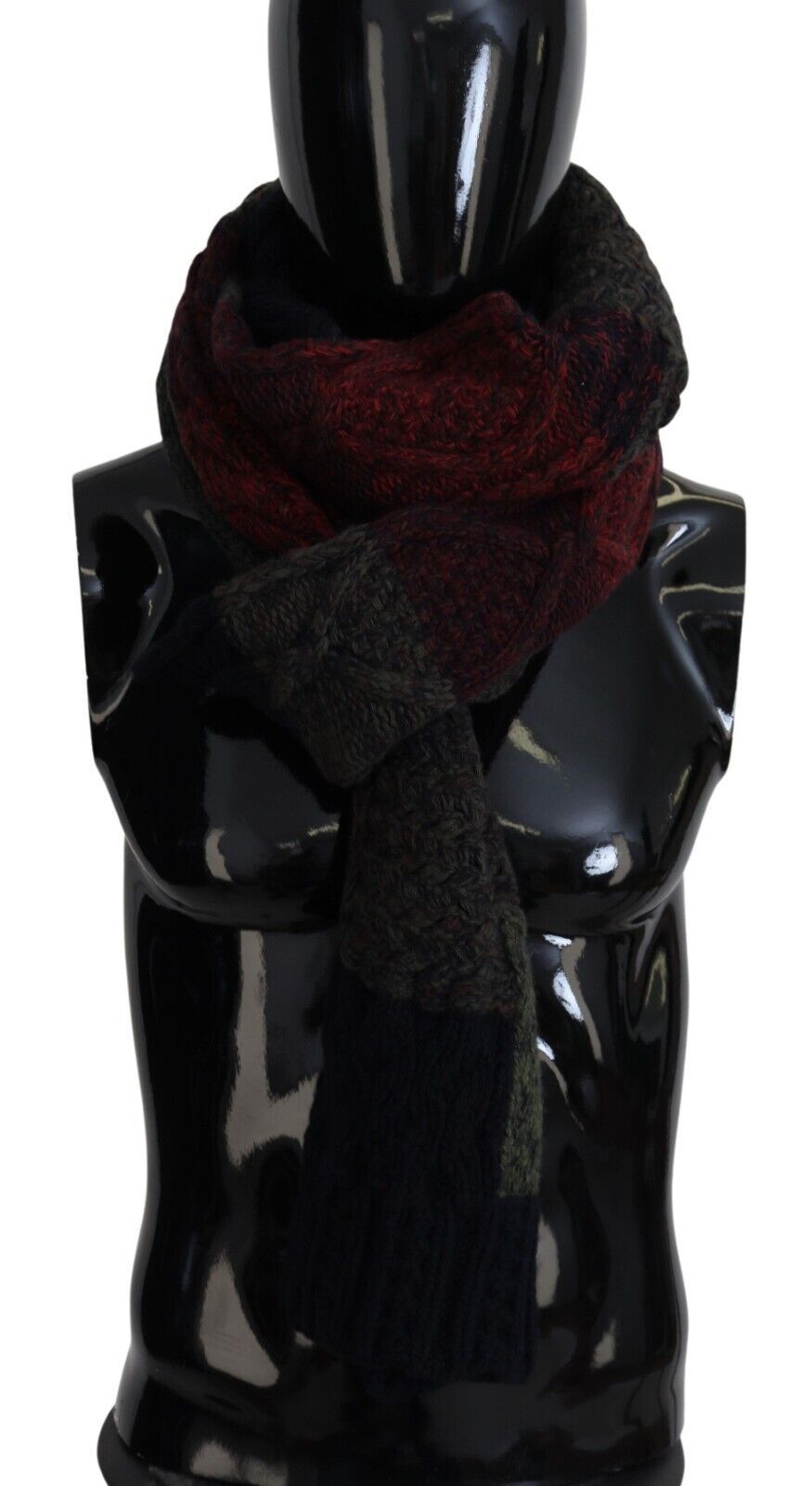 Dolce & Gabbana Multicolor Knitted Men Neck Wrap Shawl Scarf | Regal Royce