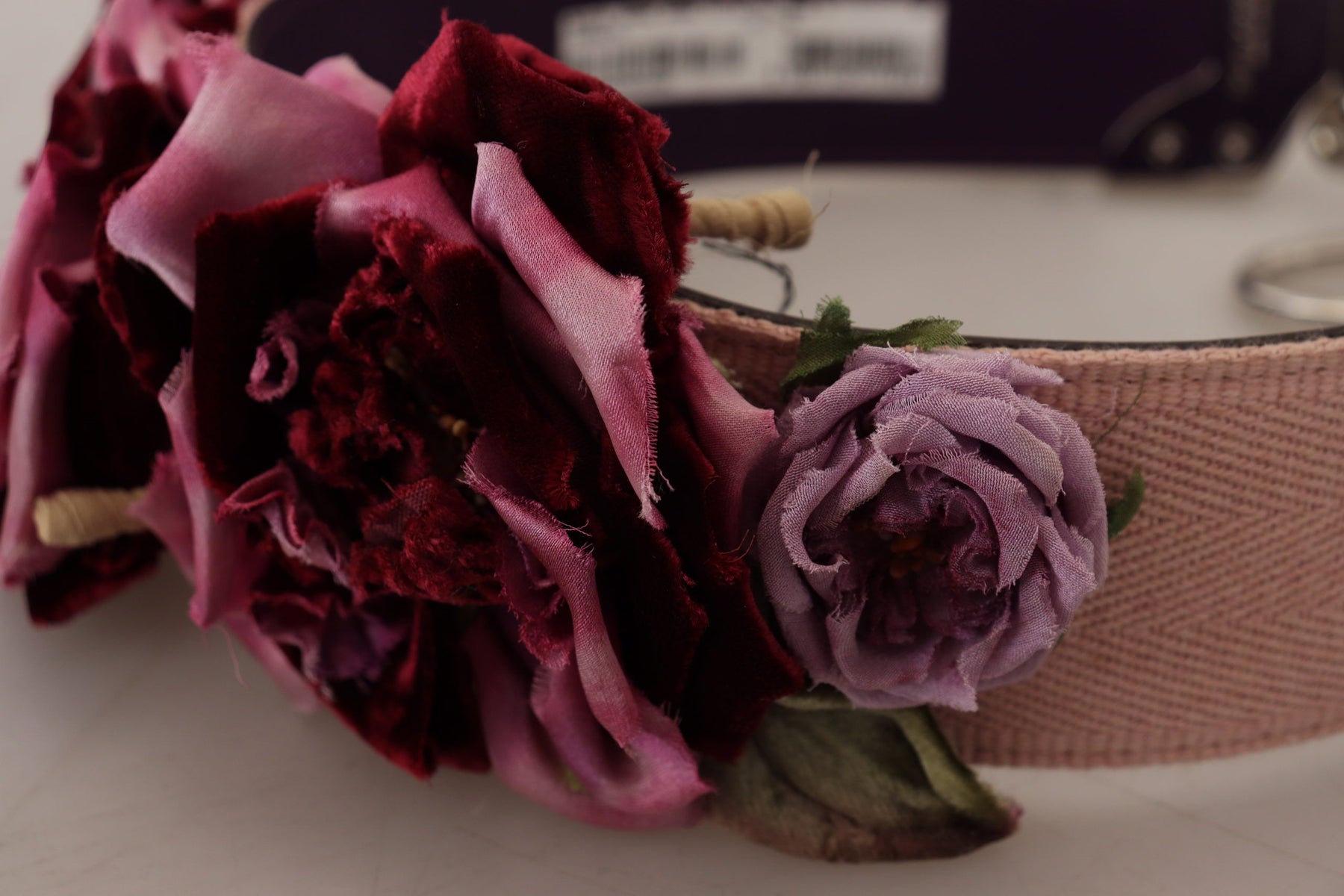 Dolce & Gabbana Multicolor Floral Appliques Metal Shoulder Strap | Regal Royce