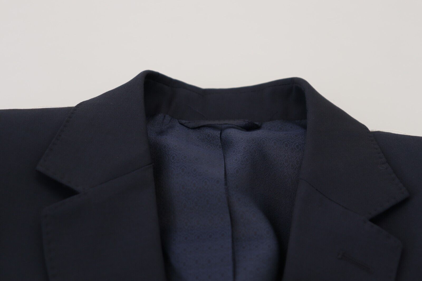 Dolce & Gabbana Dark Blue Wool Single Breasted MARTINI Blazer | Regal Royce