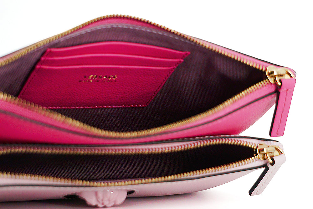 Versace Pink Calf Leather Pouch Bag | Regal Royce