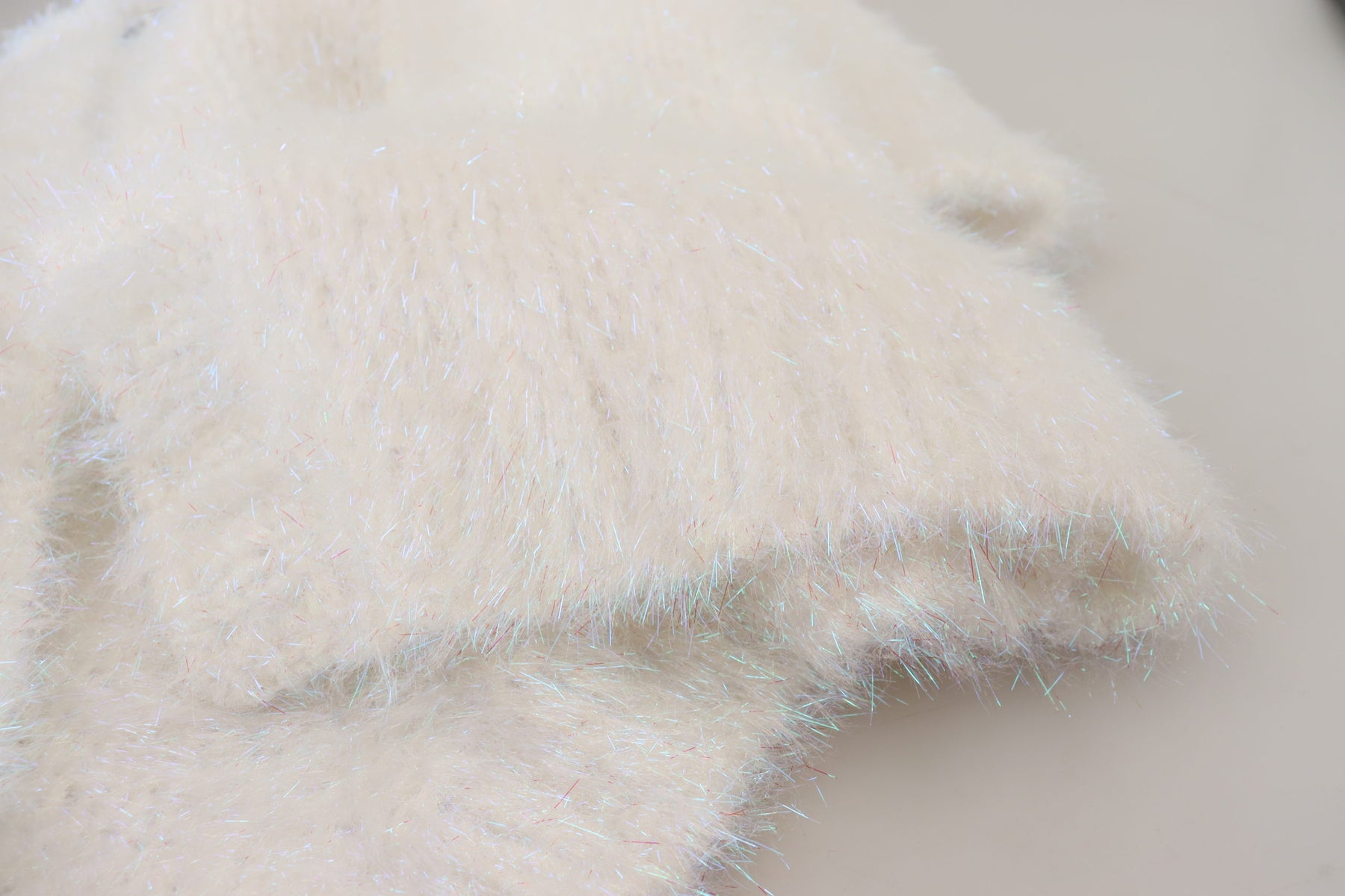 Dolce & Gabbana White Long Sleeves Fringes Cardigan Jacket | Regal Royce