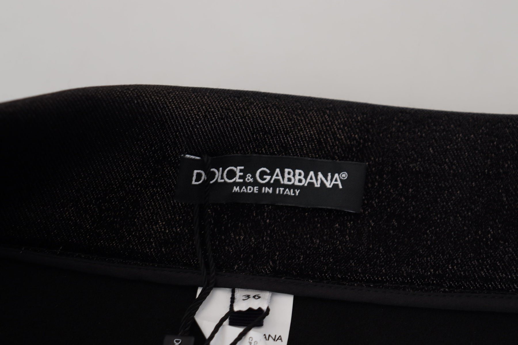 Dolce & Gabbana Black Washed Cotton Skinny Denim Jeans | Regal Royce