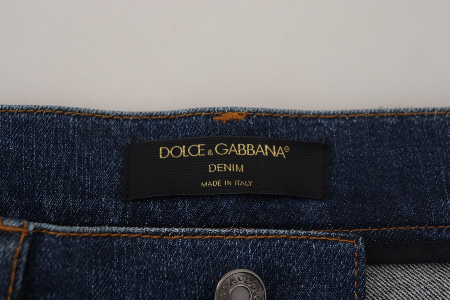 Dolce & Gabbana Black Floral Lace Front Skinny Denim Jeans | Regal Royce