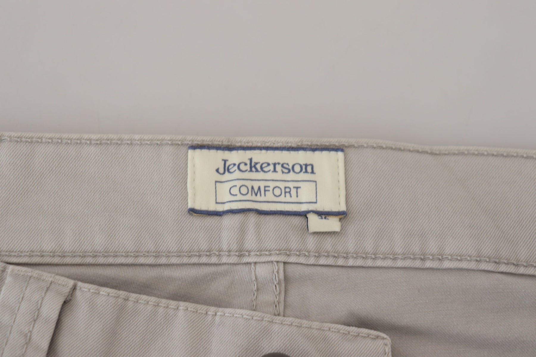 Jeckerson Gray Cotton Tapered Men Casual Pants | Regal Royce