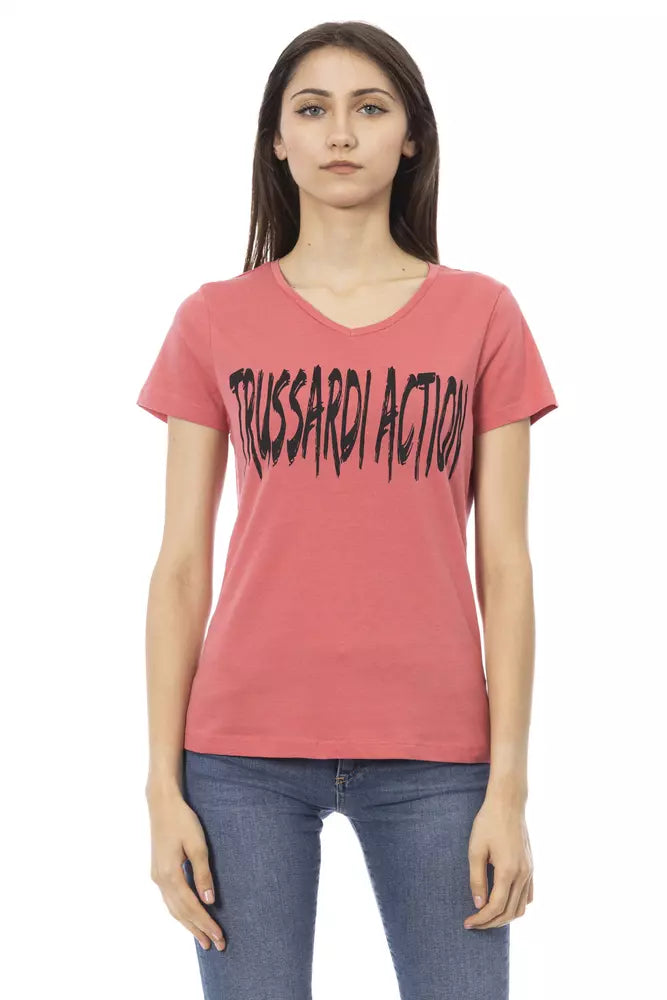 Trussardi Action Multicolor Cotton Women Top | Regal Royce