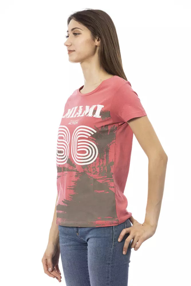 Trussardi Action Multicolor Cotton Women T-Shirt | Regal Royce