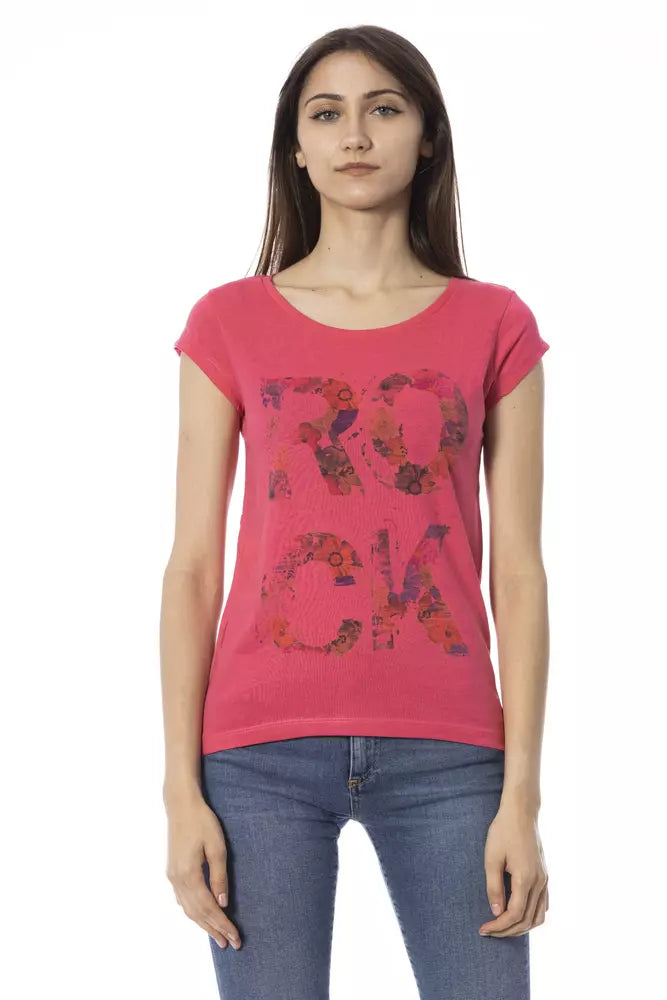 Trussardi Action Multicolor Cotton Women T-Shirt | Regal Royce