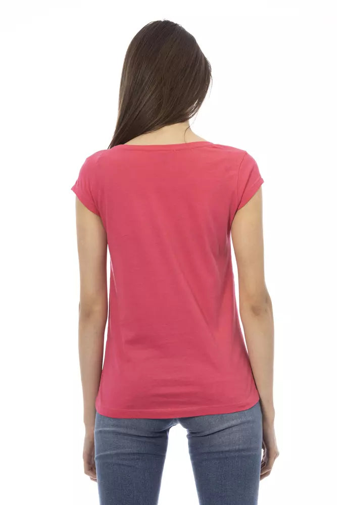 Trussardi Action Multicolor Cotton Women T-Shirt | Regal Royce