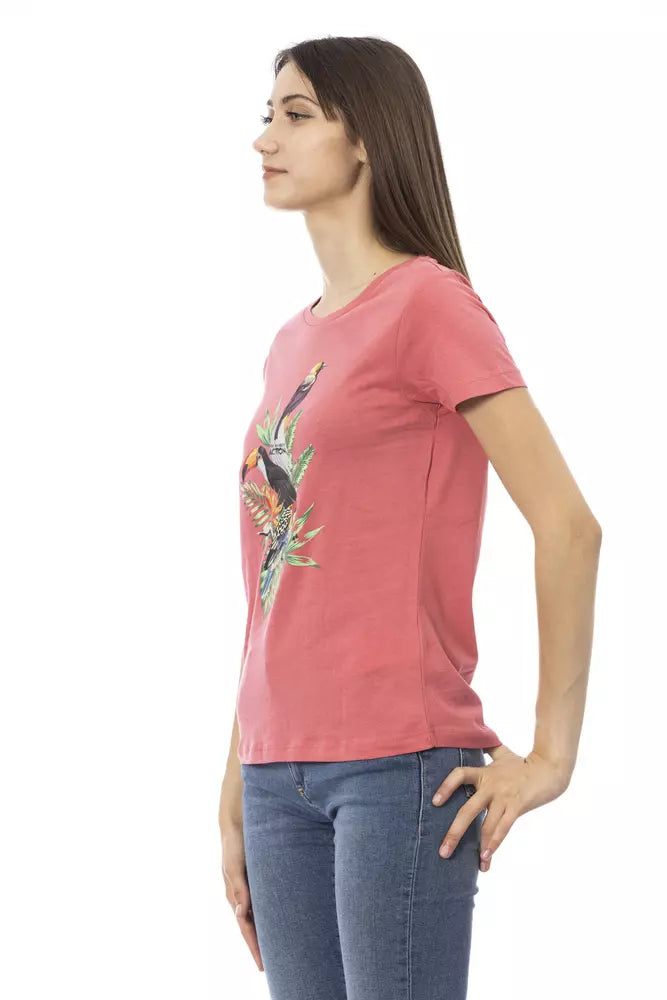 Trussardi Action Multicolor Cotton Women T-Shirt | Regal Royce