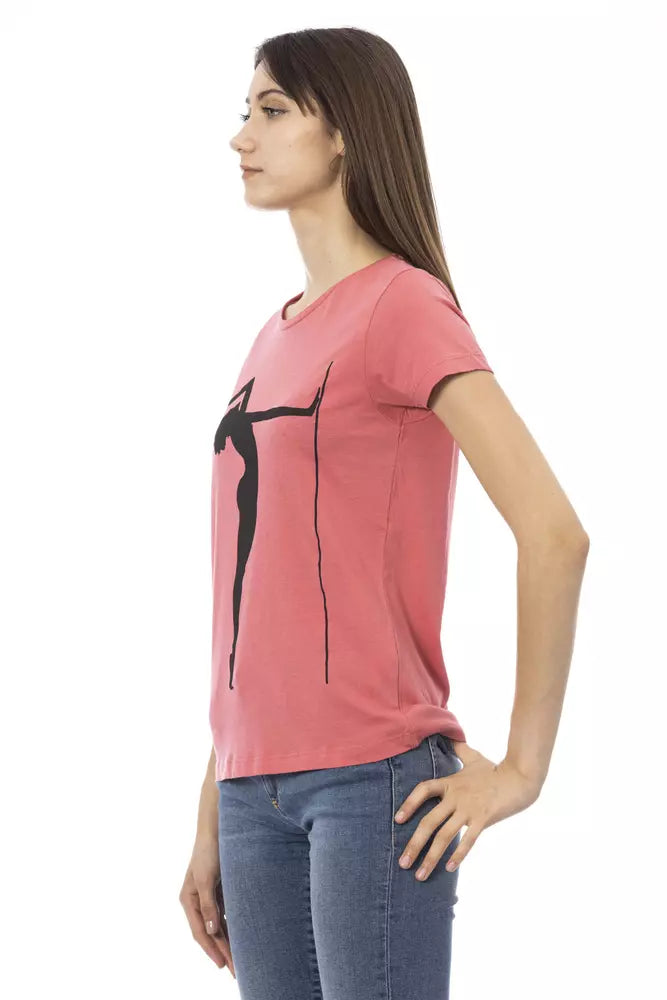 Trussardi Action Multicolor Cotton Women T-Shirt | Regal Royce