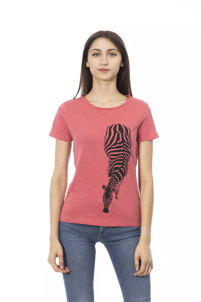Trussardi Action Multicolor Cotton Women T-Shirt | Regal Royce