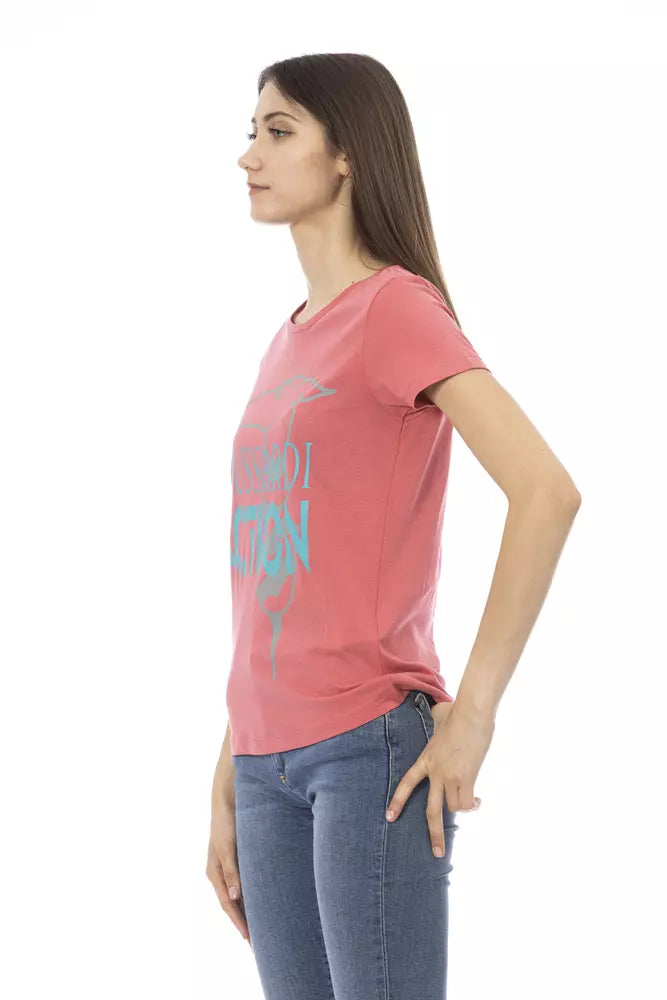 Trussardi Action Multicolor Cotton Women T-Shirt | Regal Royce