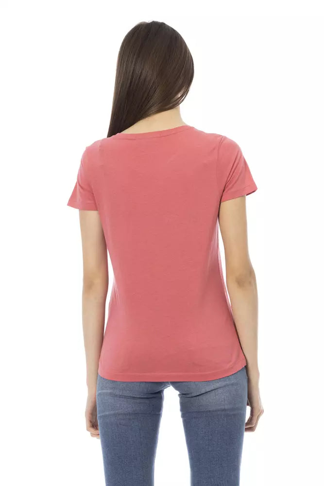 Trussardi Action Multicolor Cotton Women T-Shirt | Regal Royce