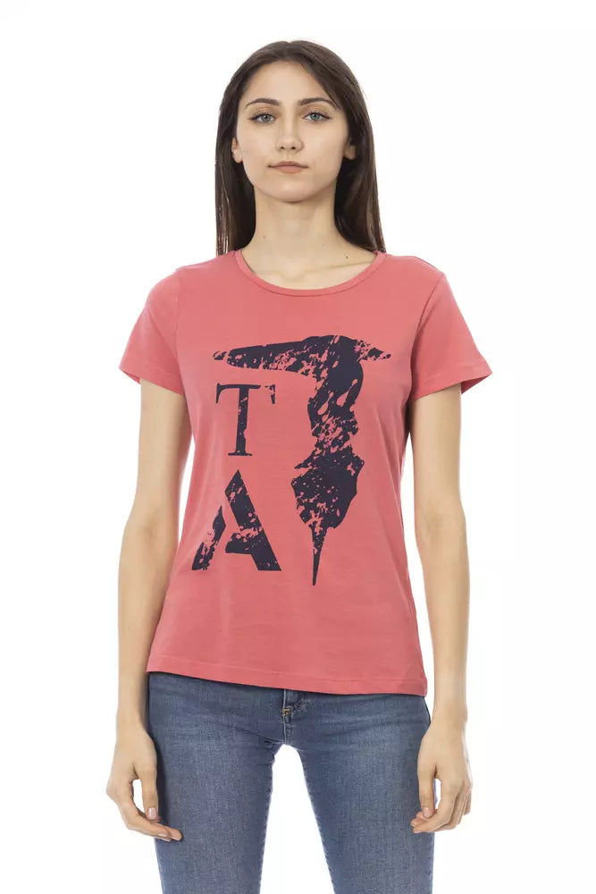Trussardi Action Multicolor Cotton Women T-Shirt | Regal Royce