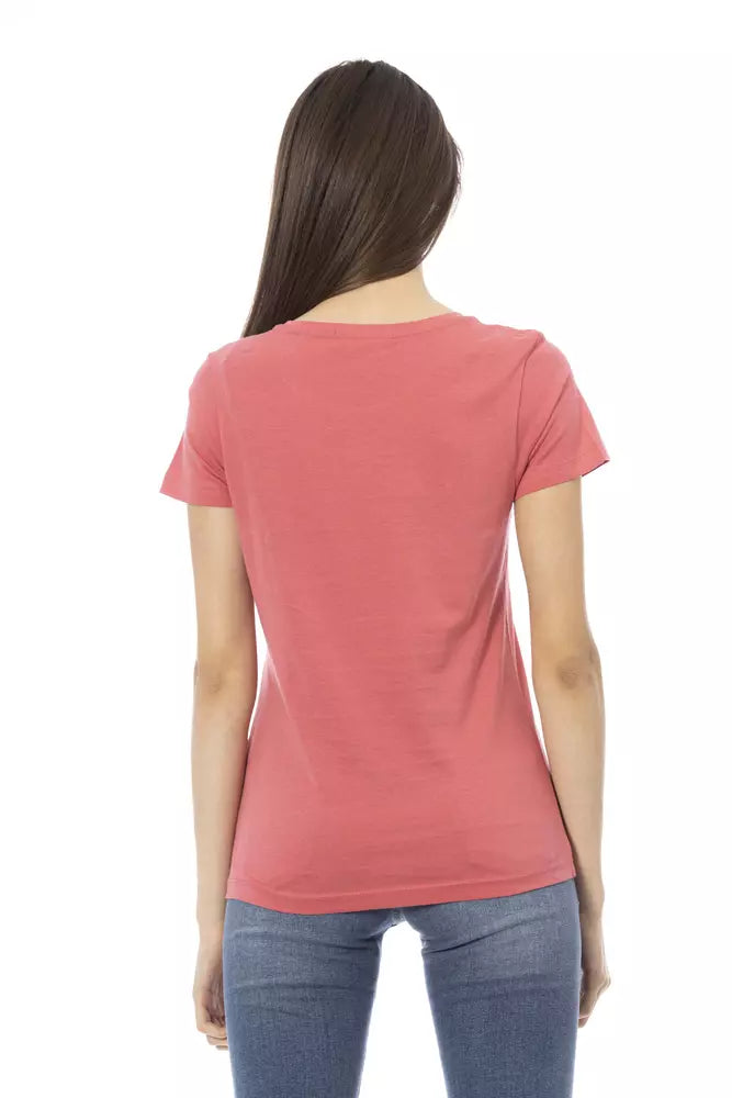 Trussardi Action Multicolor Cotton Women T-Shirt | Regal Royce
