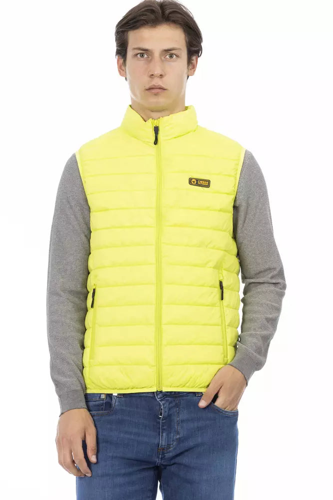 Ciesse Outdoor Yellow Polyester Men Jacket | Regal Royce