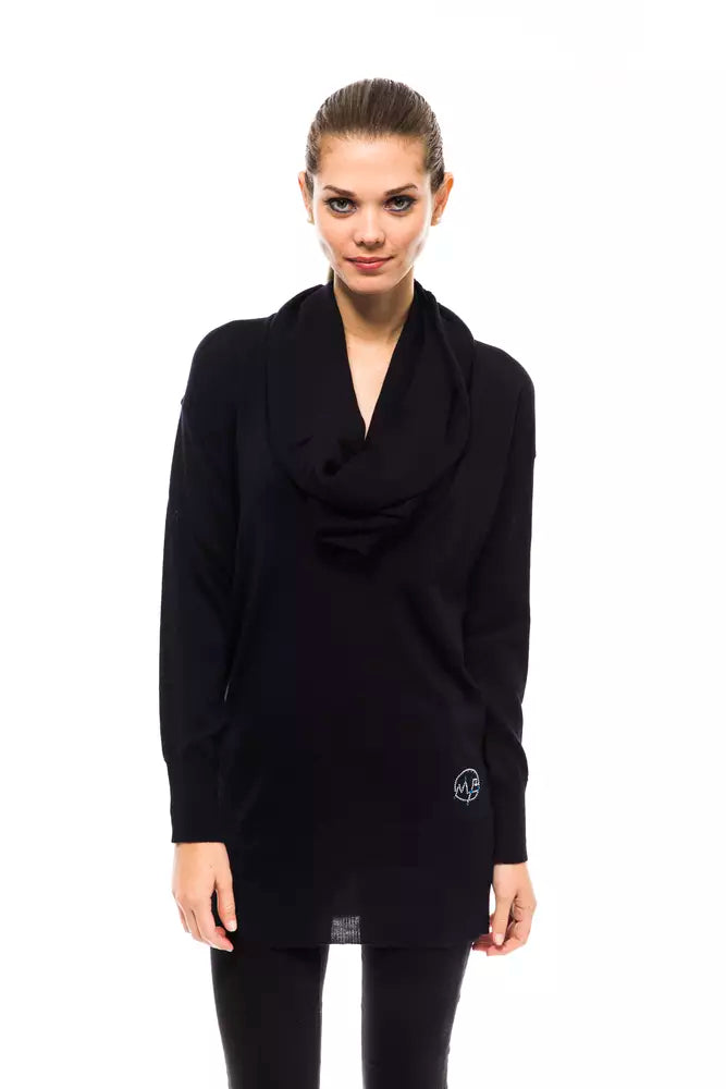 Montana Blu Blue Wool Women Sweater | Regal Royce