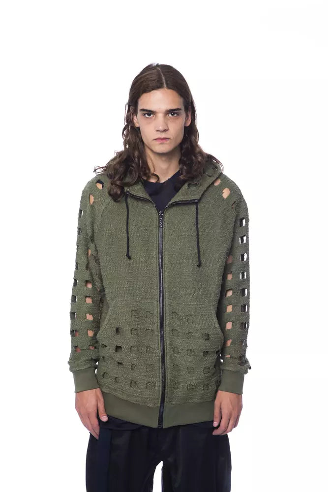 Nicolo Tonetto Army Cotton Men Sweater | Regal Royce