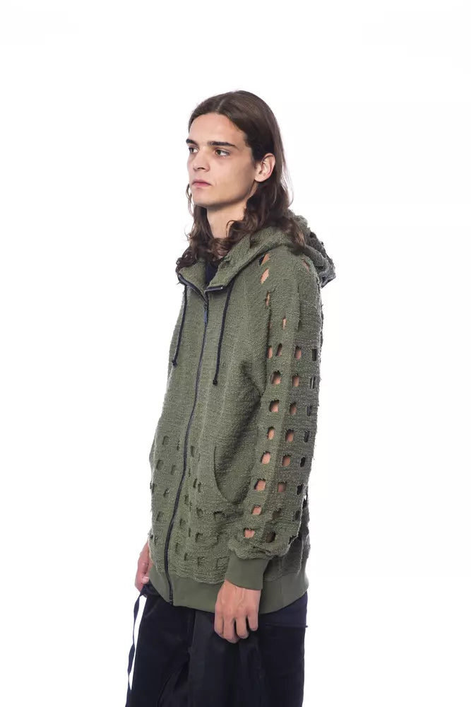 Nicolo Tonetto Army Cotton Men Sweater | Regal Royce