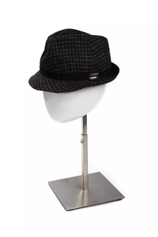 BYBLOS Black Virgin Wool Women Hat | Regal Royce