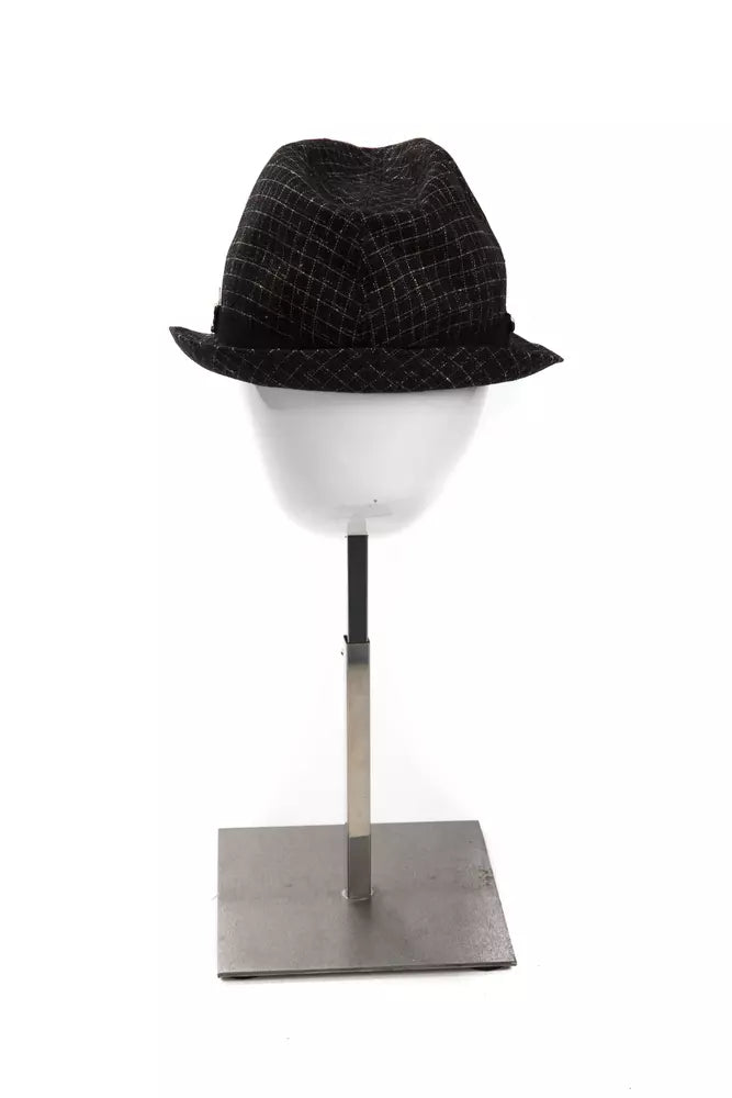 BYBLOS Black Virgin Wool Women Hat | Regal Royce