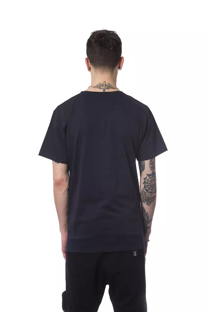 Nicolo Tonetto Blue Cotton T-Shirt