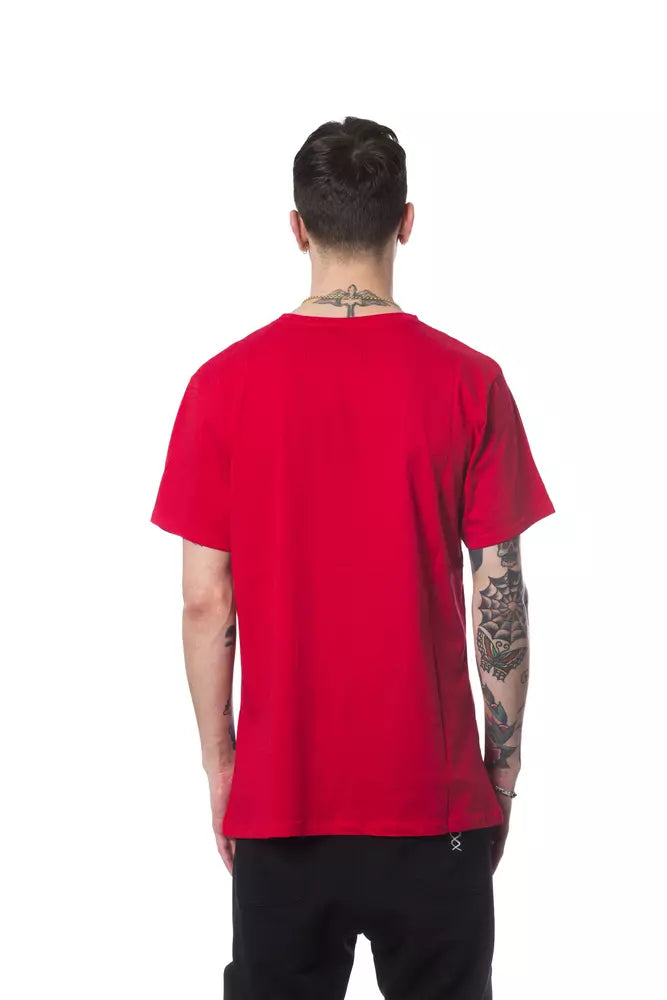 Nicolo Tonetto Red Cotton T-Shirt