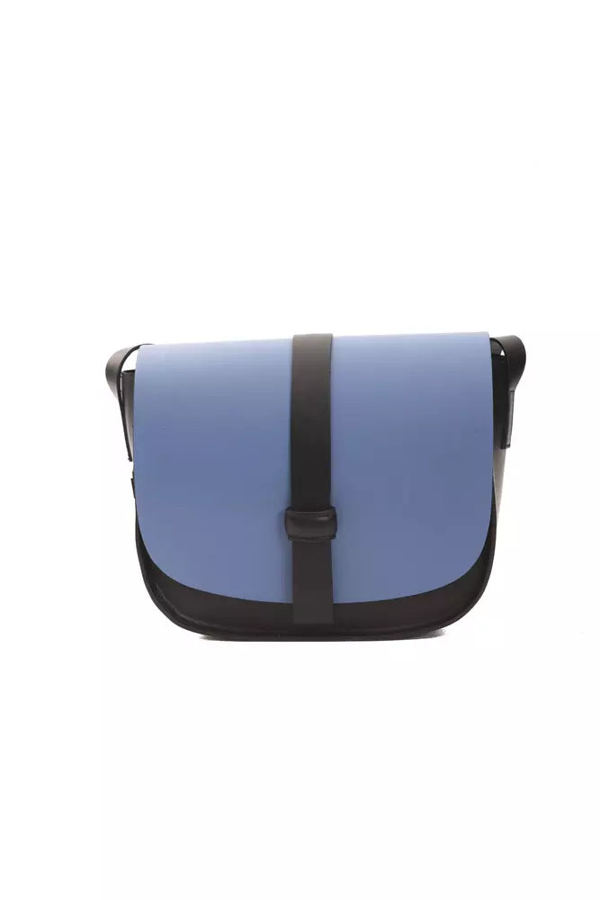Pompei Donatella Blue Leather Women Crossbody Bag | Regal Royce
