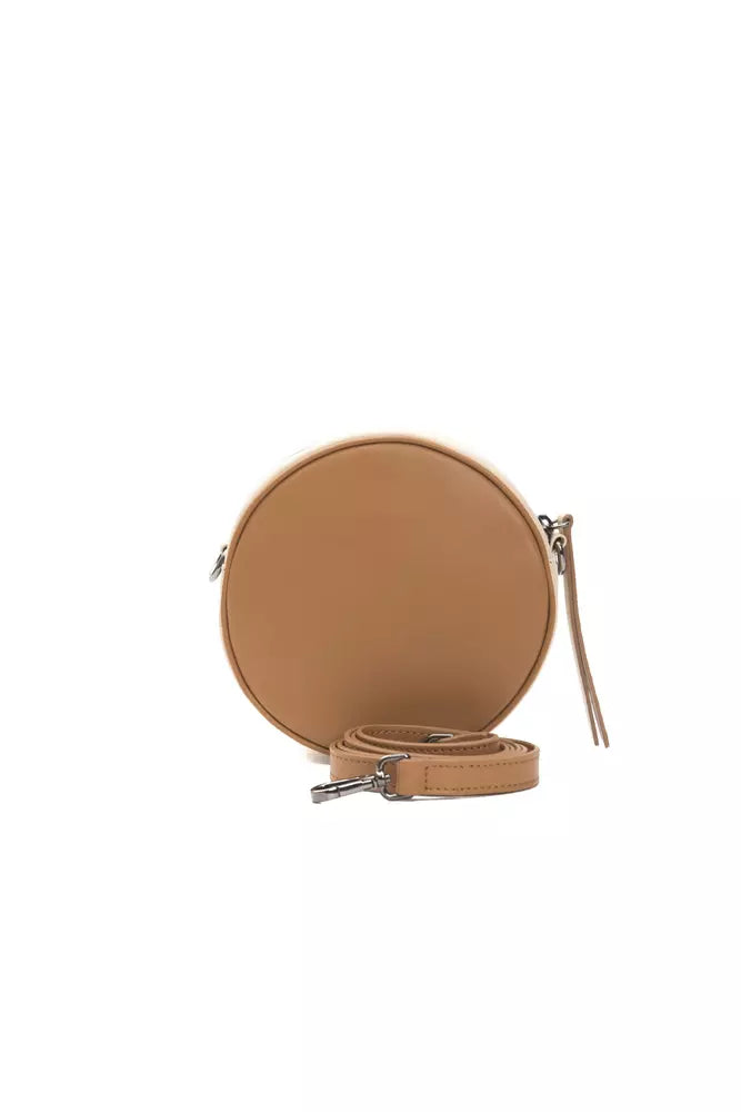 Pompei Donatella Brown Leather Women Crossbody Bag | Regal Royce