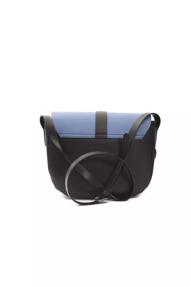Pompei Donatella Blue Leather Women Crossbody Bag | Regal Royce
