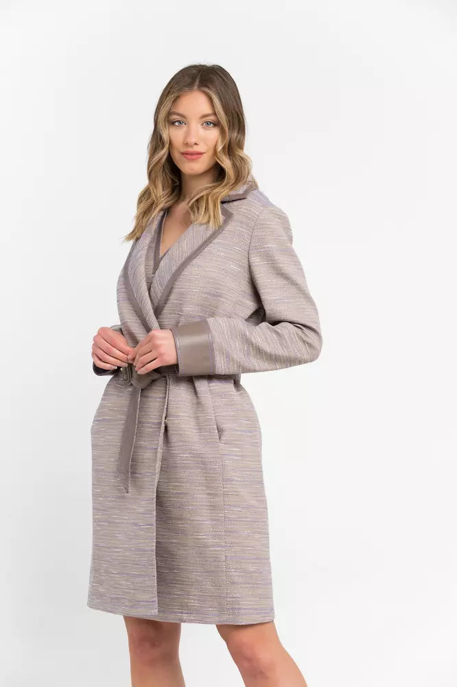 Trussardi Beige Cotton Women Coat | Regal Royce