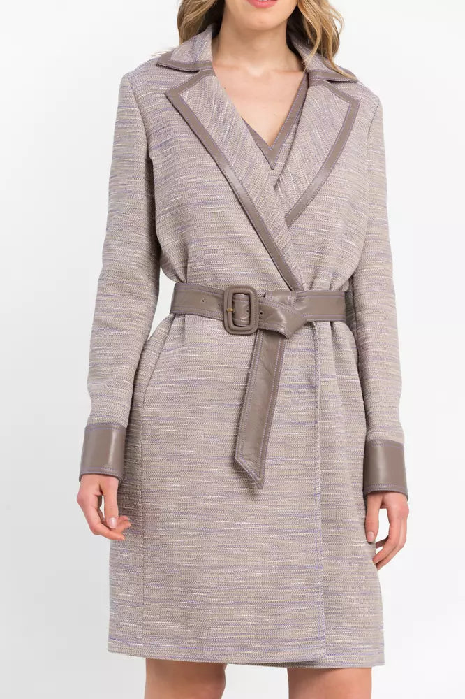 Trussardi Beige Cotton Women Coat | Regal Royce