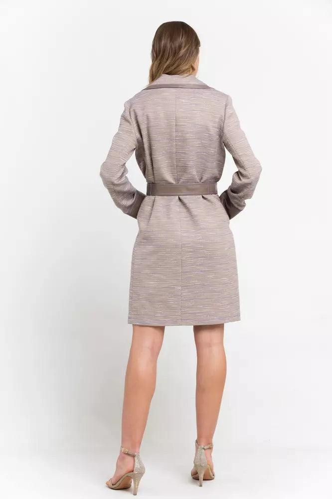 Trussardi Beige Cotton Women Coat | Regal Royce