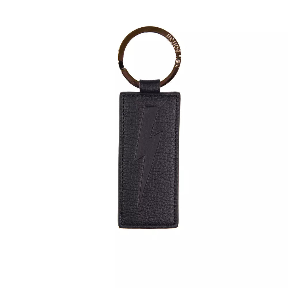Neil Barrett Blue Leather Men's Keychain | Regal Royce