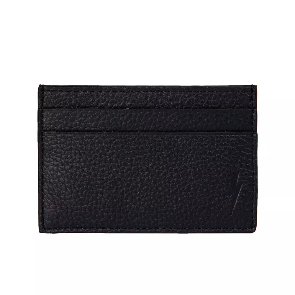 Neil Barrett Black Leather Men Wallet | Regal Royce