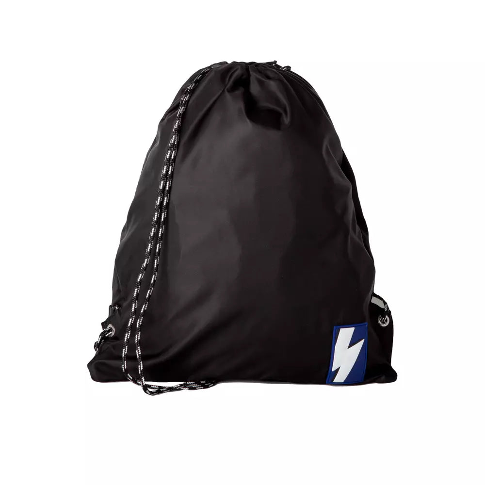 Neil Barrett Black Nylon Men Backpack | Regal Royce