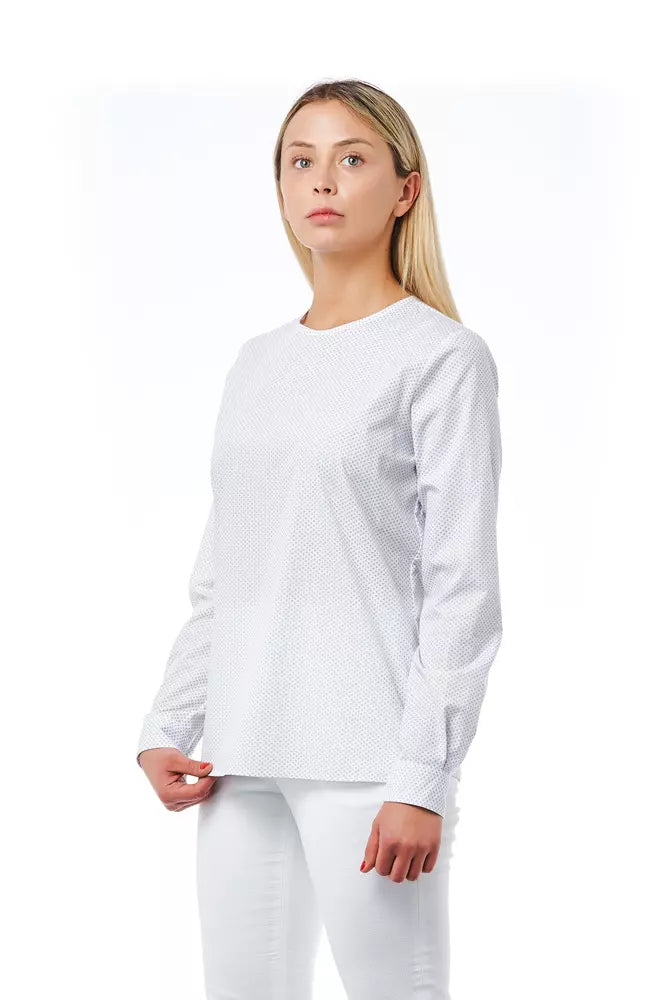 Bagutta White Cotton Women's Shirt | Regal Royce