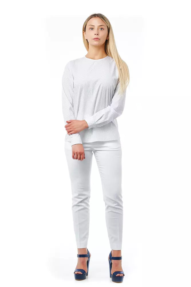 Bagutta White Cotton Women's Shirt | Regal Royce