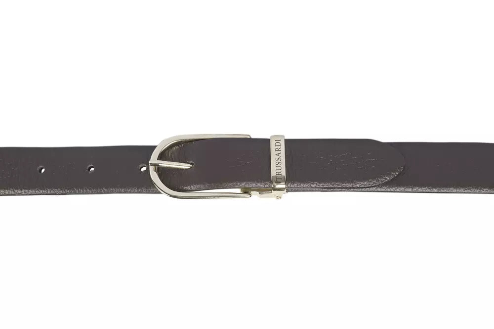 Trussardi Brown Leather Belt | Regal Royce