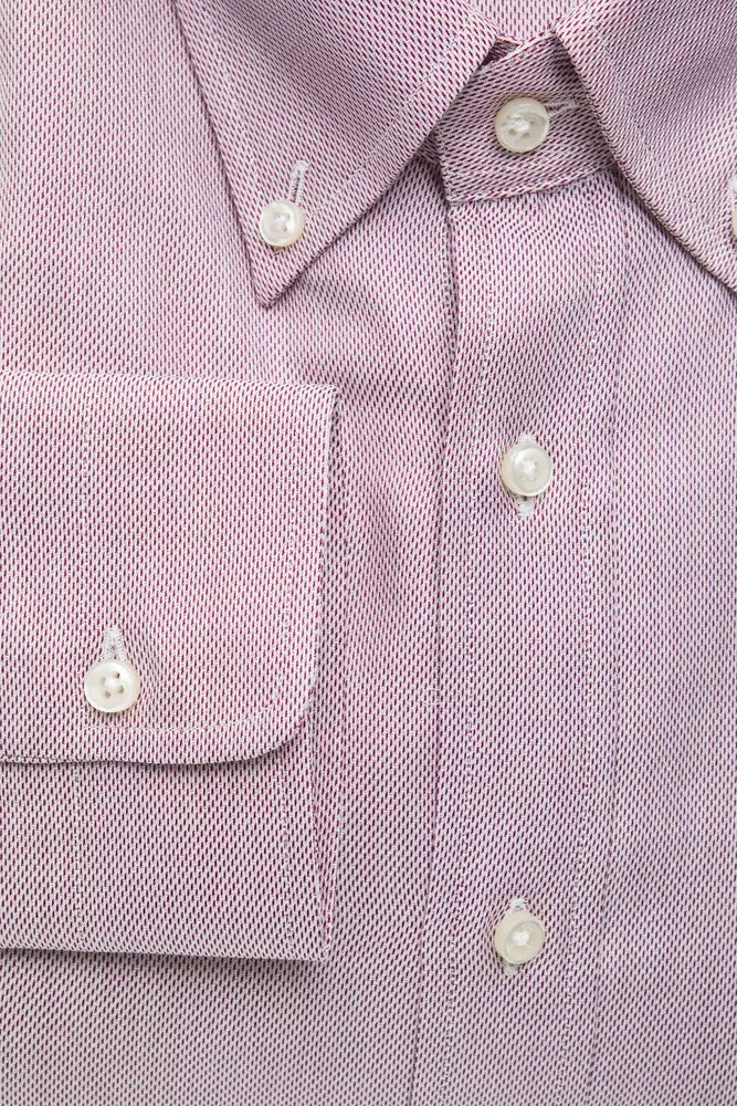 Robert Friedman Red Cotton Men's Shirt | Regal Royce