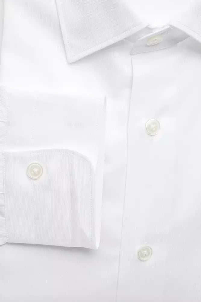 Robert Friedman White Cotton Shirt