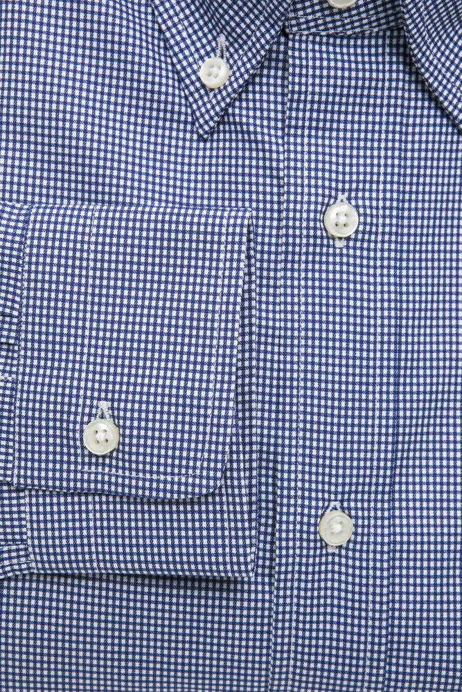 Robert Friedman Blue Cotton Shirt