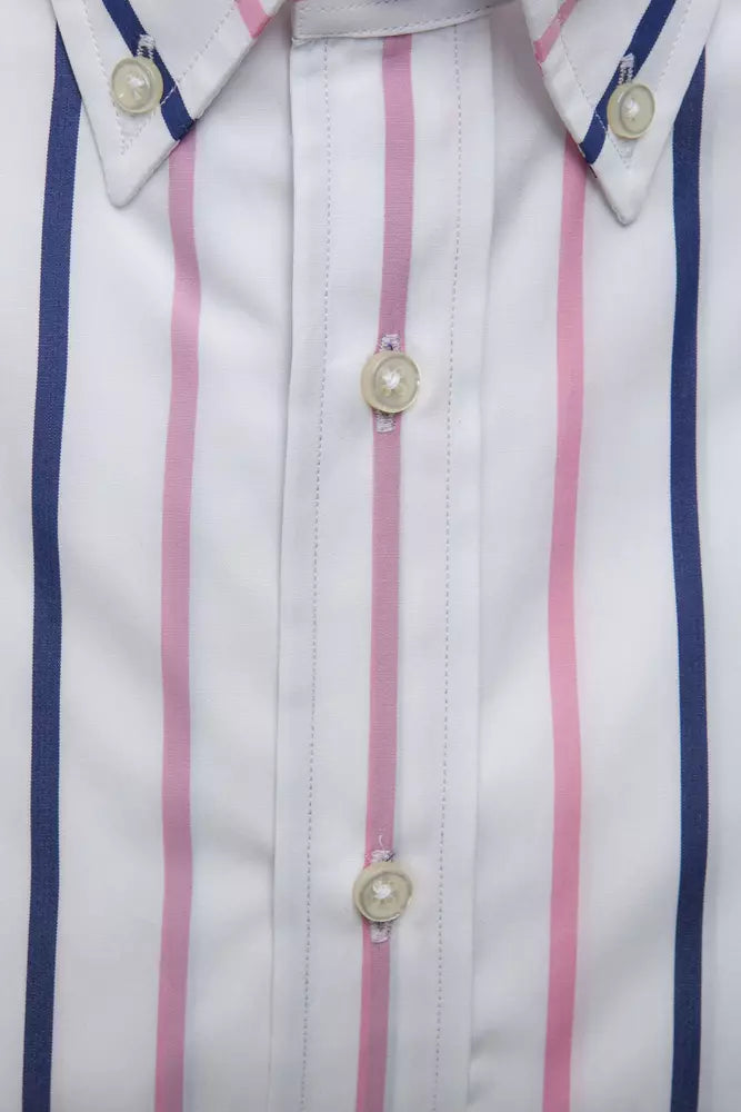 Robert Friedman White Cotton Shirt