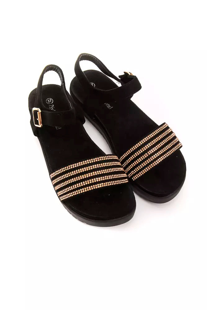 Péché Originel Gold Textile Women Sandal | Regal Royce