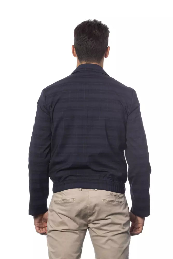 Verri Blue Wool Light Jacket | Regal Royce