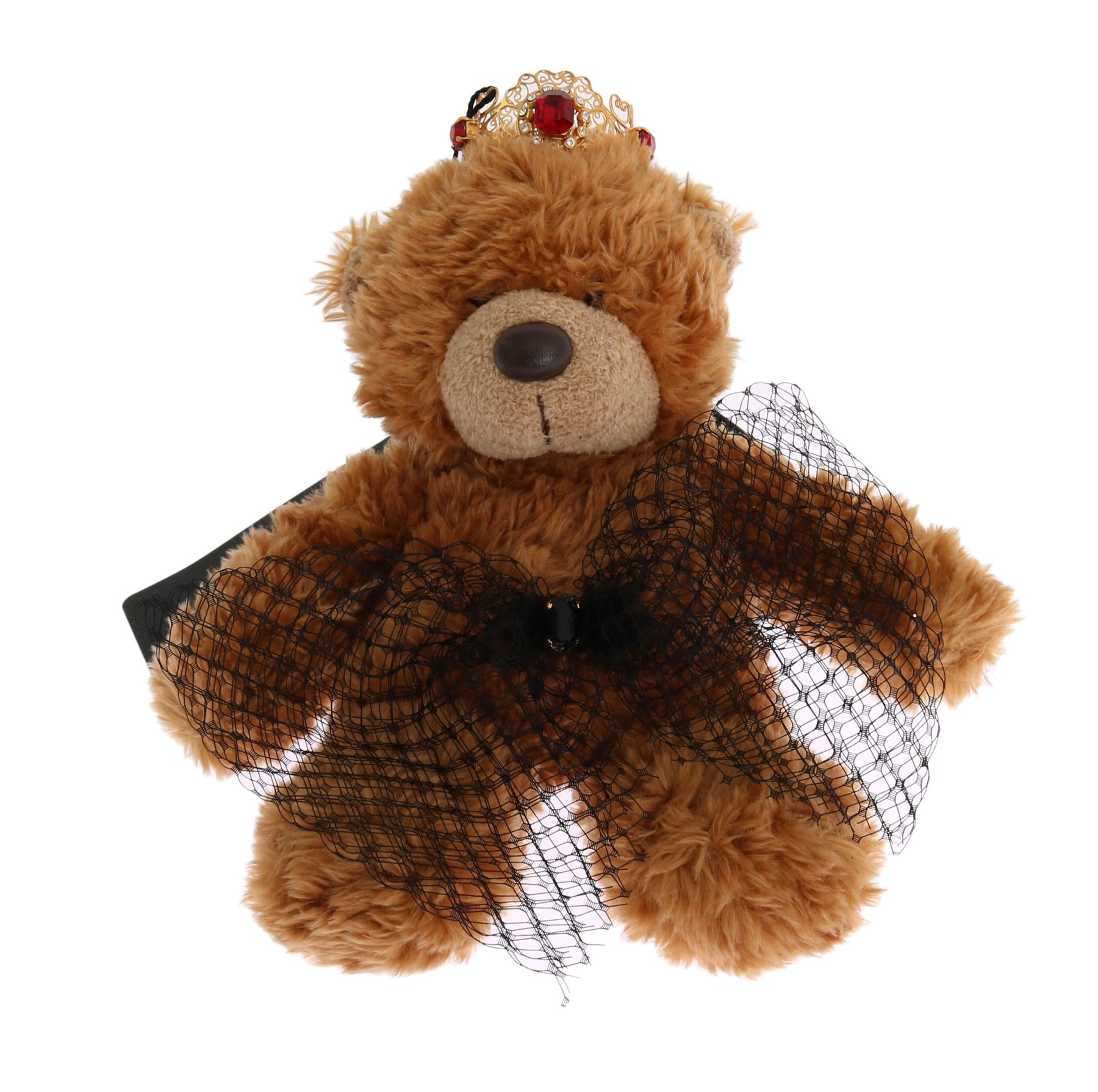 Dolce & Gabbana Teddy Bear Gold Crystal  Crown Tiara Diadem Hair Band | Regal Royce